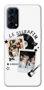 Чехол LE Sserafim для Oppo Reno 5 4G