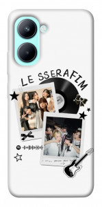 Чехол LE Sserafim для Realme C33