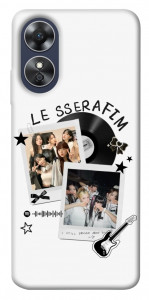 Чехол LE Sserafim для Oppo A17