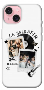 Чехол LE Sserafim для iPhone 15