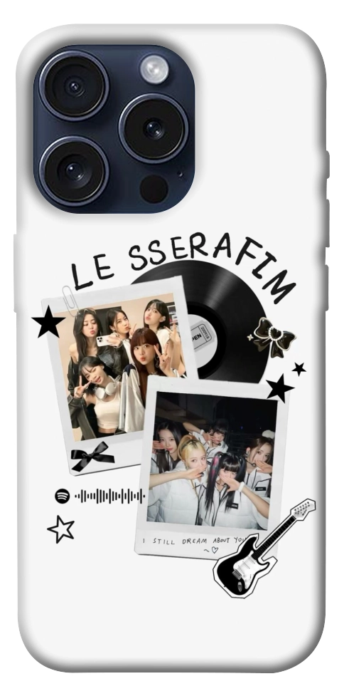 Чехол LE Sserafim для iPhone 15 Pro