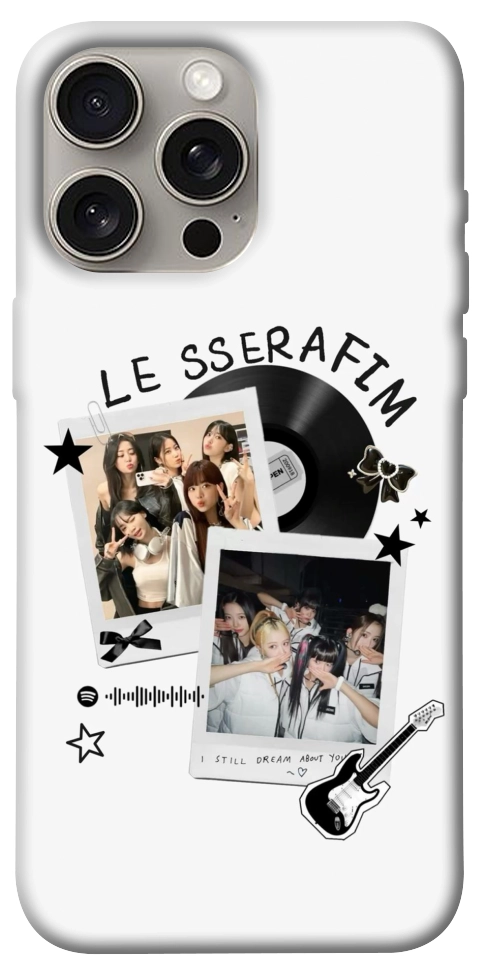 Чохол LE Sserafim для iPhone 15 Pro Max