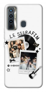 Чохол LE Sserafim для TECNO Camon 17