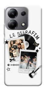 Чехол LE Sserafim для Xiaomi Redmi Note 13 4G
