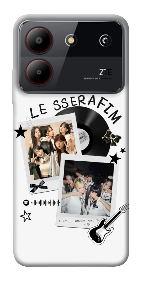 Чехол LE Sserafim для ZTE Blade A54 4G