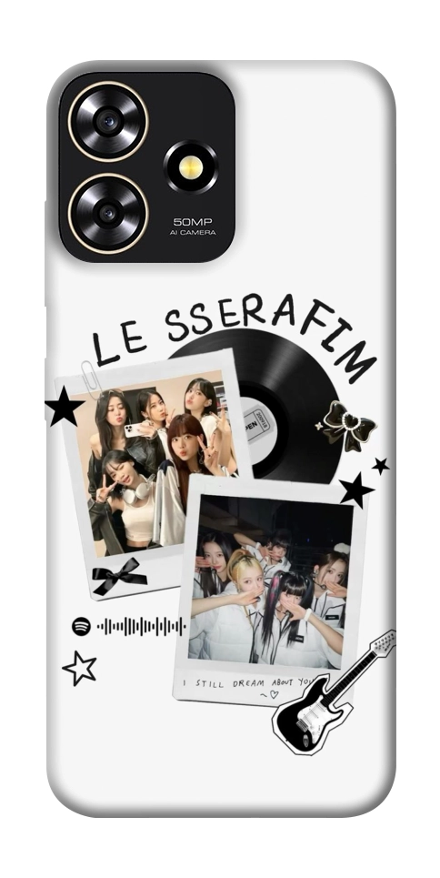 Чехол LE Sserafim для ZTE Blade A73 4G