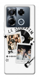 Чохол LE Sserafim для Infinix Note 40 Pro 4G