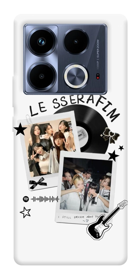 Чехол LE Sserafim для Infinix Note 40 4G