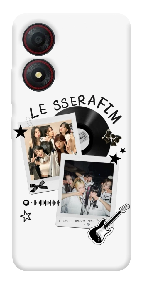 Чехол LE Sserafim для ZTE Blade A34 4G
