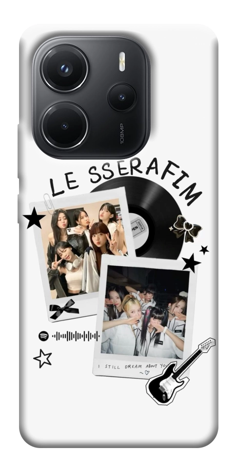 Чехол LE Sserafim для Xiaomi Redmi Note 14 4G (Int. version)