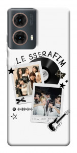 Чохол LE Sserafim для Motorola Moto G85