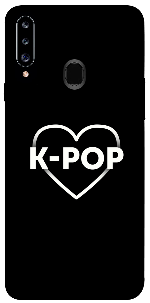 Чехол LOVE Kpop для Galaxy A20s (2019)