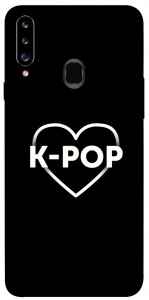 Чехол LOVE Kpop для Galaxy A20s (2019)