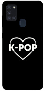 Чехол LOVE Kpop для Galaxy A21s (2020)