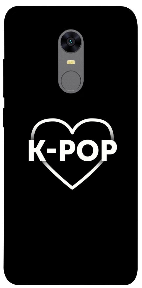 Чехол LOVE Kpop для Xiaomi Redmi Note 5 (Single Camera)