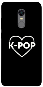 Чехол LOVE Kpop для Xiaomi Redmi Note 5 (Single Camera)