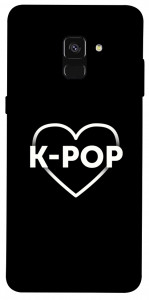 Чехол LOVE Kpop для Galaxy A8 (2018)