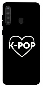 Чехол LOVE Kpop для Galaxy A21