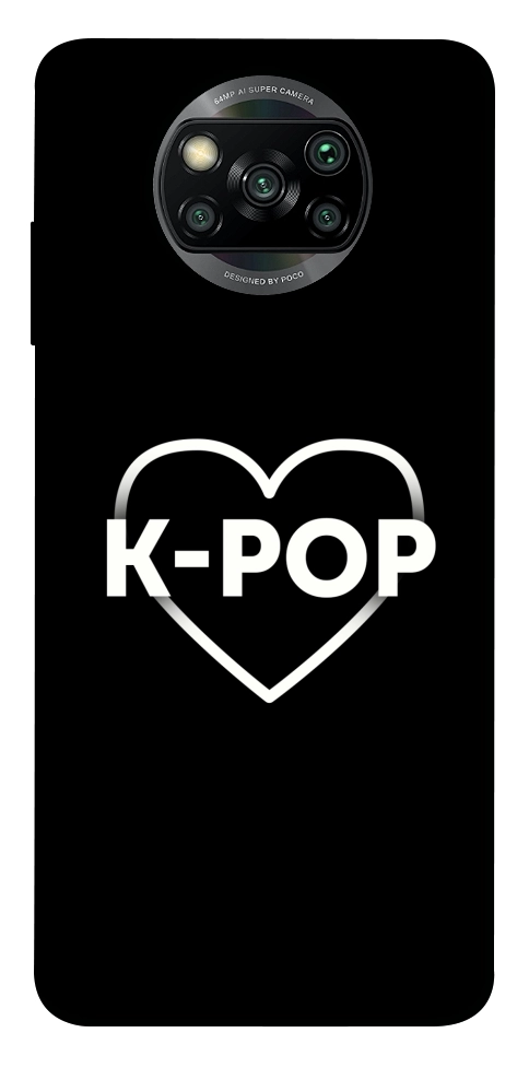 Чохол LOVE Kpop для Xiaomi Poco X3 NFC