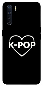 Чехол LOVE Kpop для Oppo A91