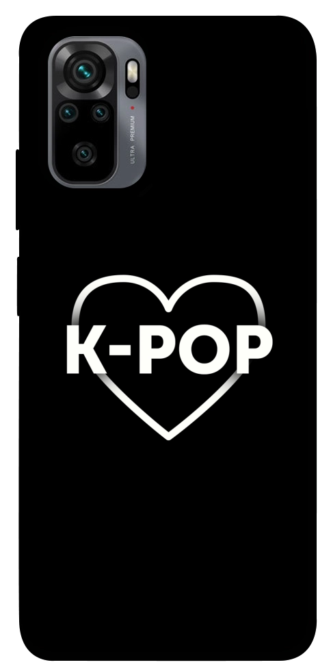 Чохол LOVE Kpop для Xiaomi Redmi Note 10