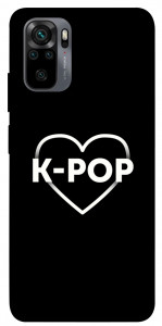 Чохол LOVE Kpop для Xiaomi Redmi Note 10