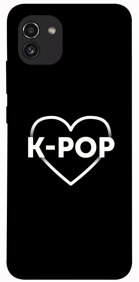 Чехол LOVE Kpop для Galaxy A03