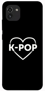 Чехол LOVE Kpop для Galaxy A03