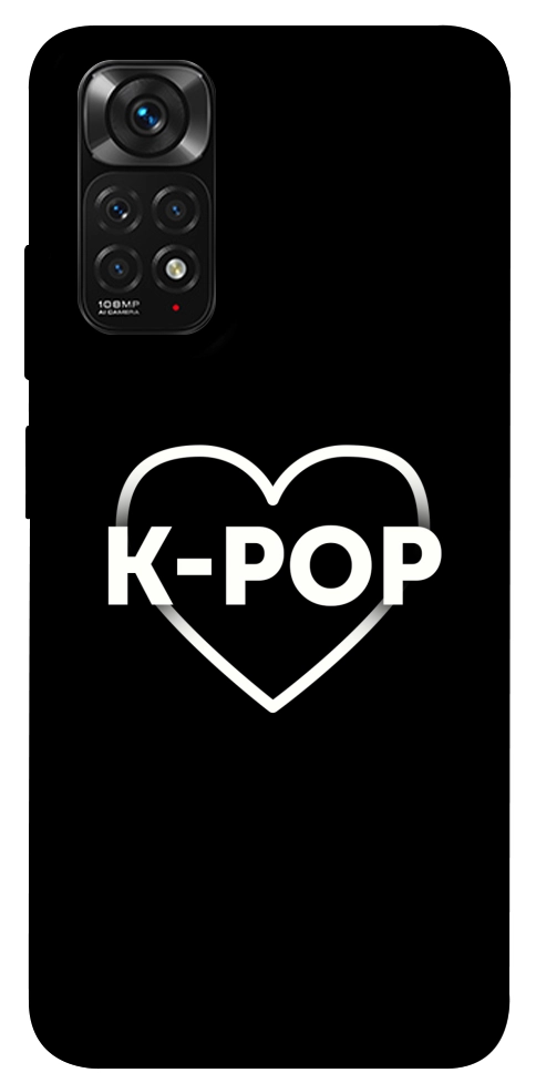Чехол LOVE Kpop для Xiaomi Redmi Note 11 (Global)