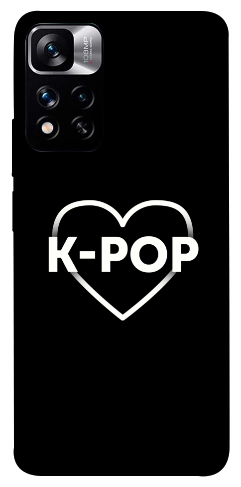 Чехол LOVE Kpop для Xiaomi Redmi Note 11 5G