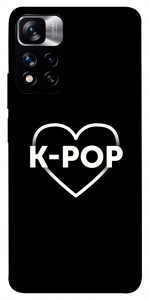 Чехол LOVE Kpop для Xiaomi Redmi Note 11 5G