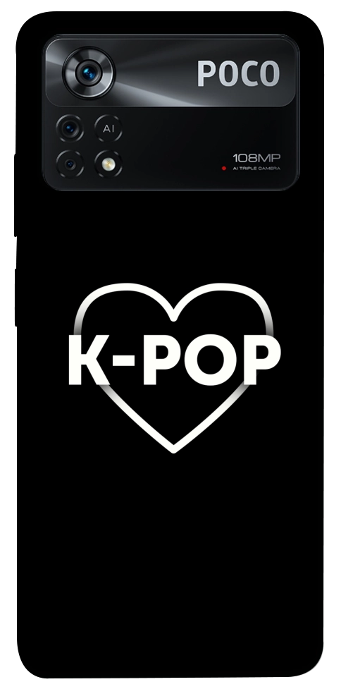 Чехол LOVE Kpop для Xiaomi Poco X4 Pro