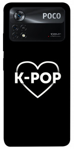 Чехол LOVE Kpop для Xiaomi Poco X4 Pro