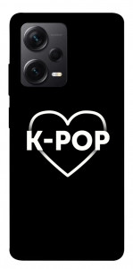 Чехол LOVE Kpop для Xiaomi Redmi Note 12 Pro 5G