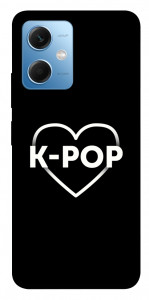 Чохол LOVE Kpop для Xiaomi Redmi Note 12 5G