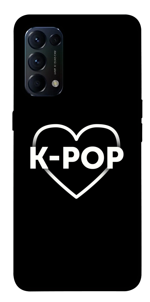 Чехол LOVE Kpop для Oppo Reno 5 4G