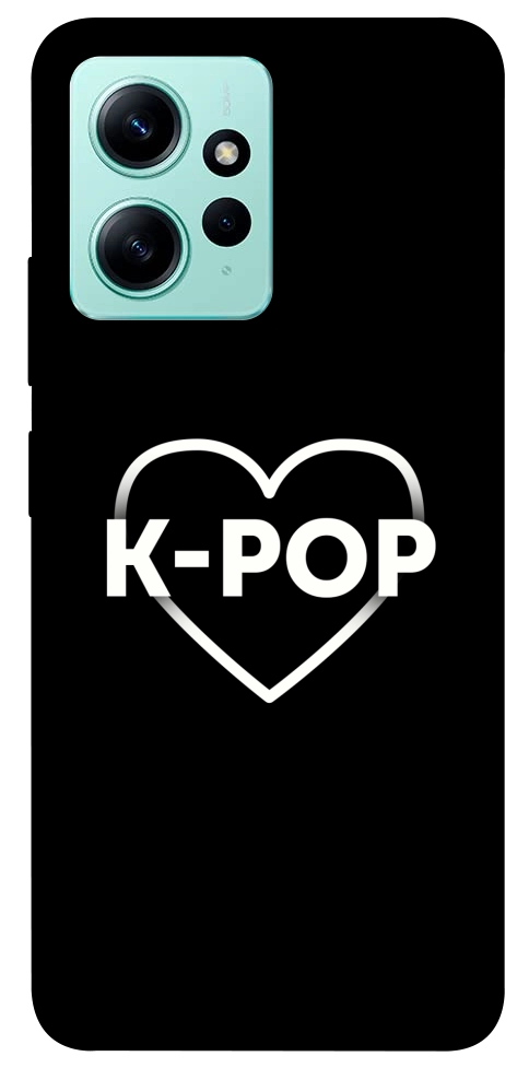 Чехол LOVE Kpop для Xiaomi Redmi Note 12 4G