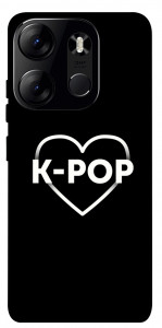Чохол LOVE Kpop для Tecno Spark Go 2023