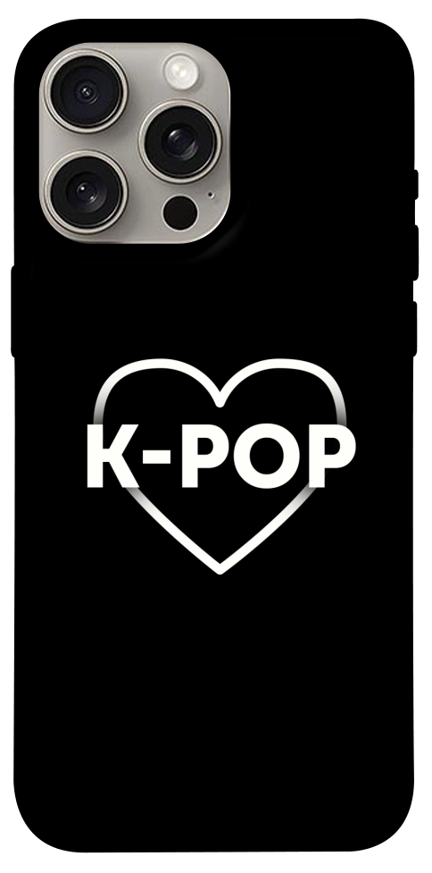 Чохол LOVE Kpop для iPhone 15 Pro Max