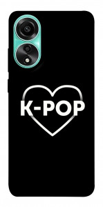 Чохол LOVE Kpop для Oppo A78 4G