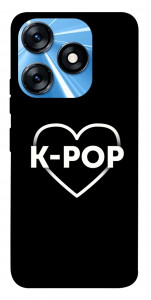 Чохол LOVE Kpop для TECNO Spark 10