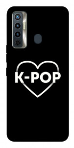 Чохол LOVE Kpop для TECNO Camon 17