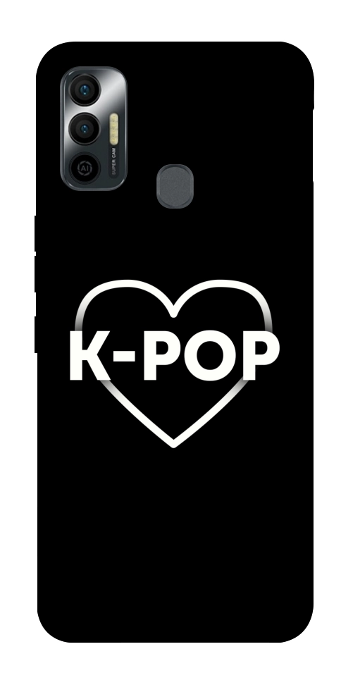 Чехол LOVE Kpop для TECNO Spark 7