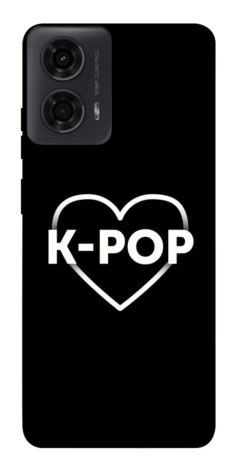 Чехол LOVE Kpop для Motorola Moto G24