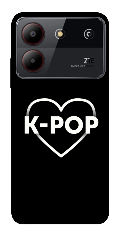 Чехол LOVE Kpop для ZTE Blade A54 4G