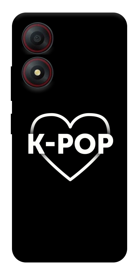 Чехол LOVE Kpop для ZTE Blade A34 4G