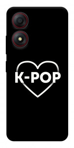 Чехол LOVE Kpop для ZTE Blade A34 4G