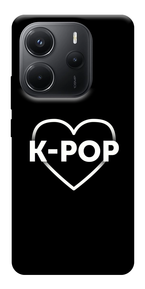 Чохол LOVE Kpop для Xiaomi Redmi Note 14 4G (Int. version)