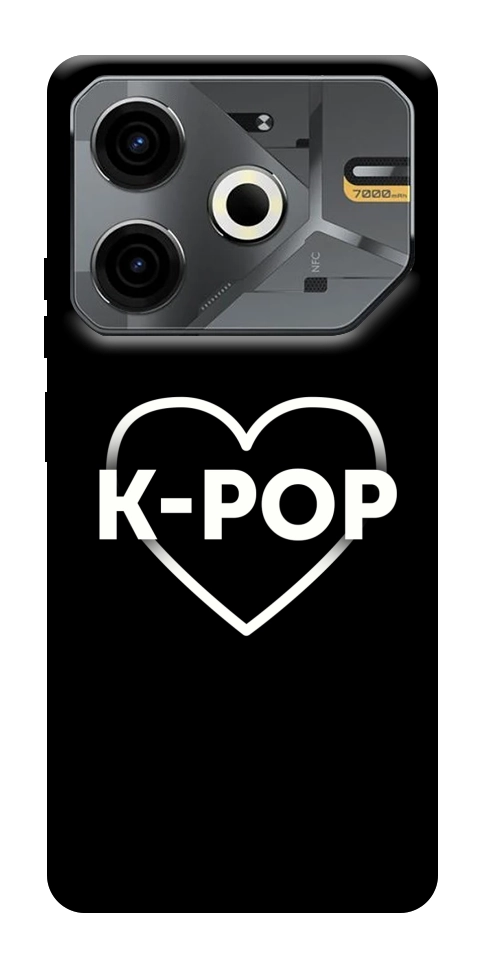 Чохол LOVE Kpop для TECNO Pova 6 Neo (LI6)