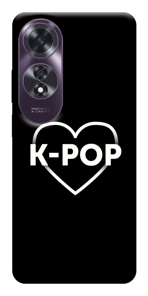 Чехол LOVE Kpop для Oppo A60 4G